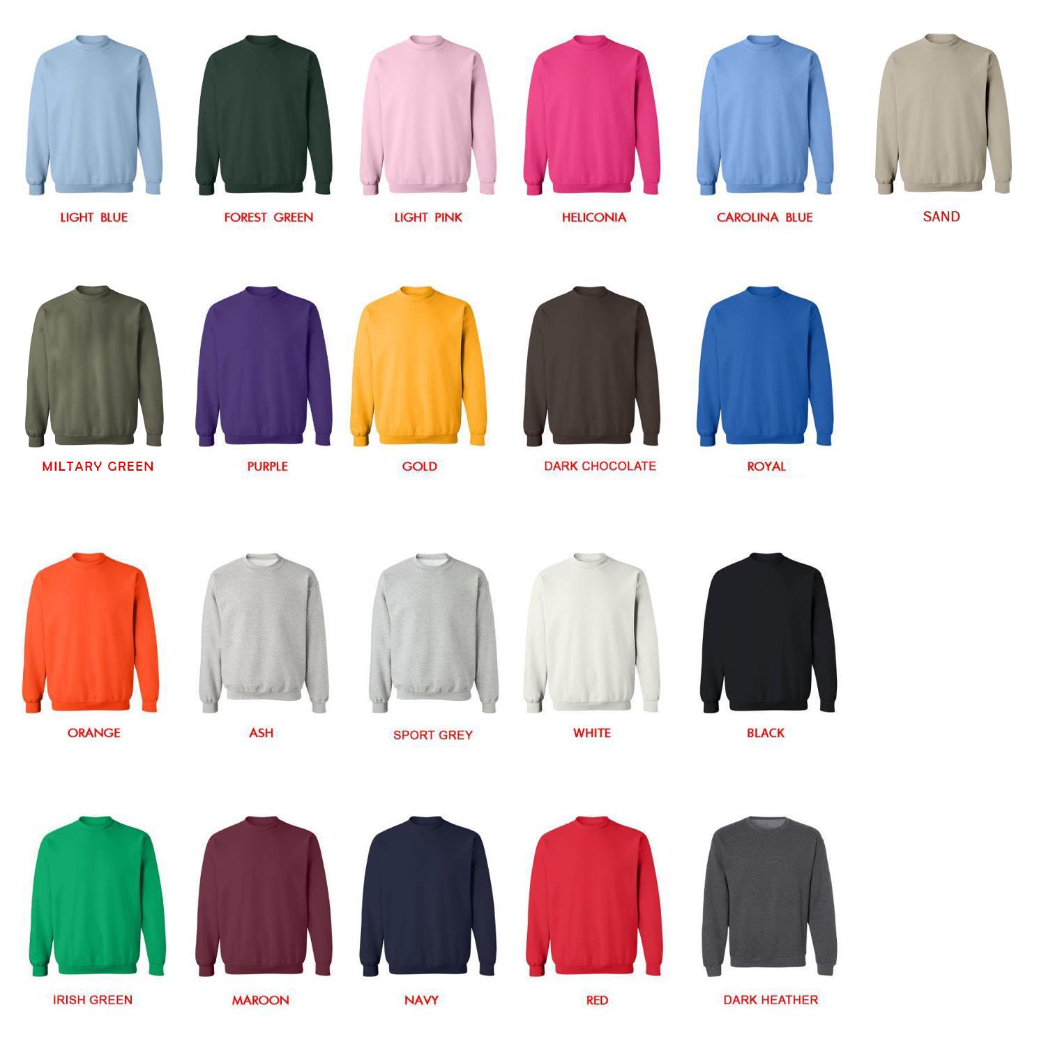 sweatshirt color chart - Mortal Kombat Shop