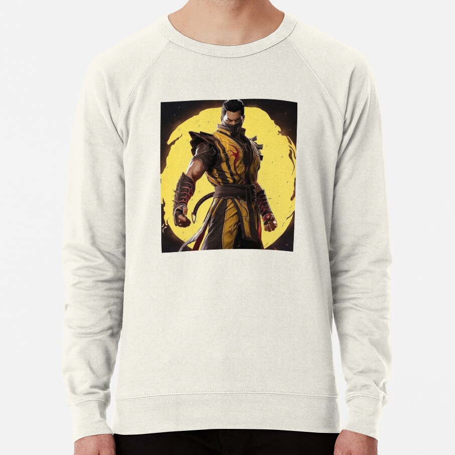 ssrcolightweight sweatshirtmensoatmeal heatherfrontsquare productx1000 bgf8f8f8 13 - Mortal Kombat Shop