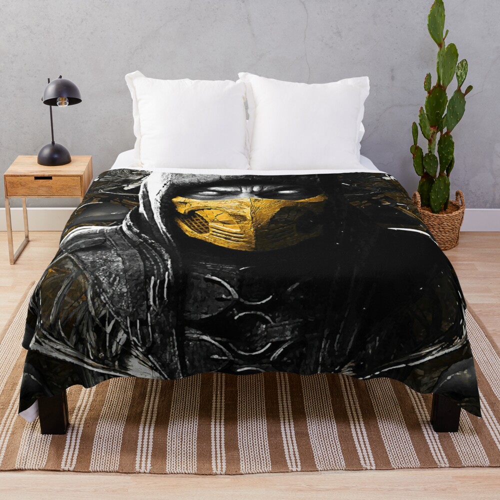 urblanket large bedsquarex1000.1u2 2 - Mortal Kombat Shop