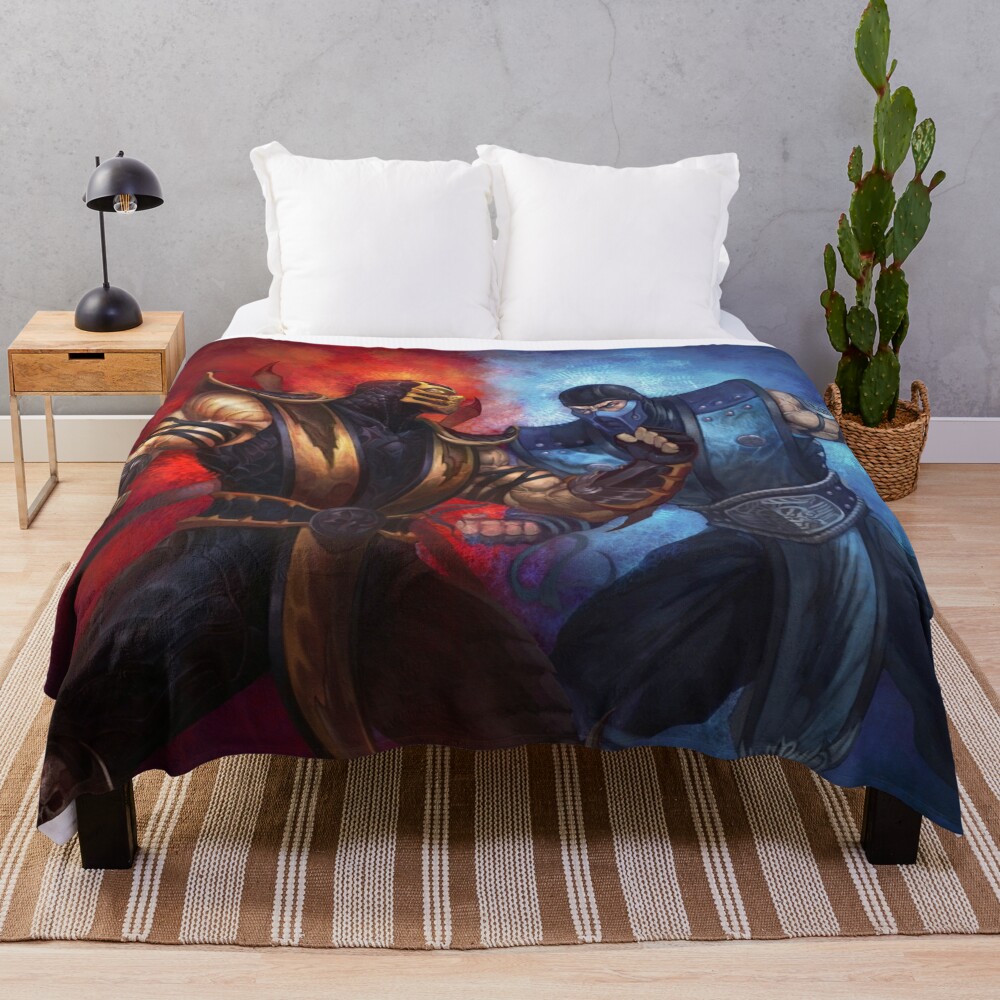 urblanket large bedsquarex1000.1u2 9 - Mortal Kombat Shop