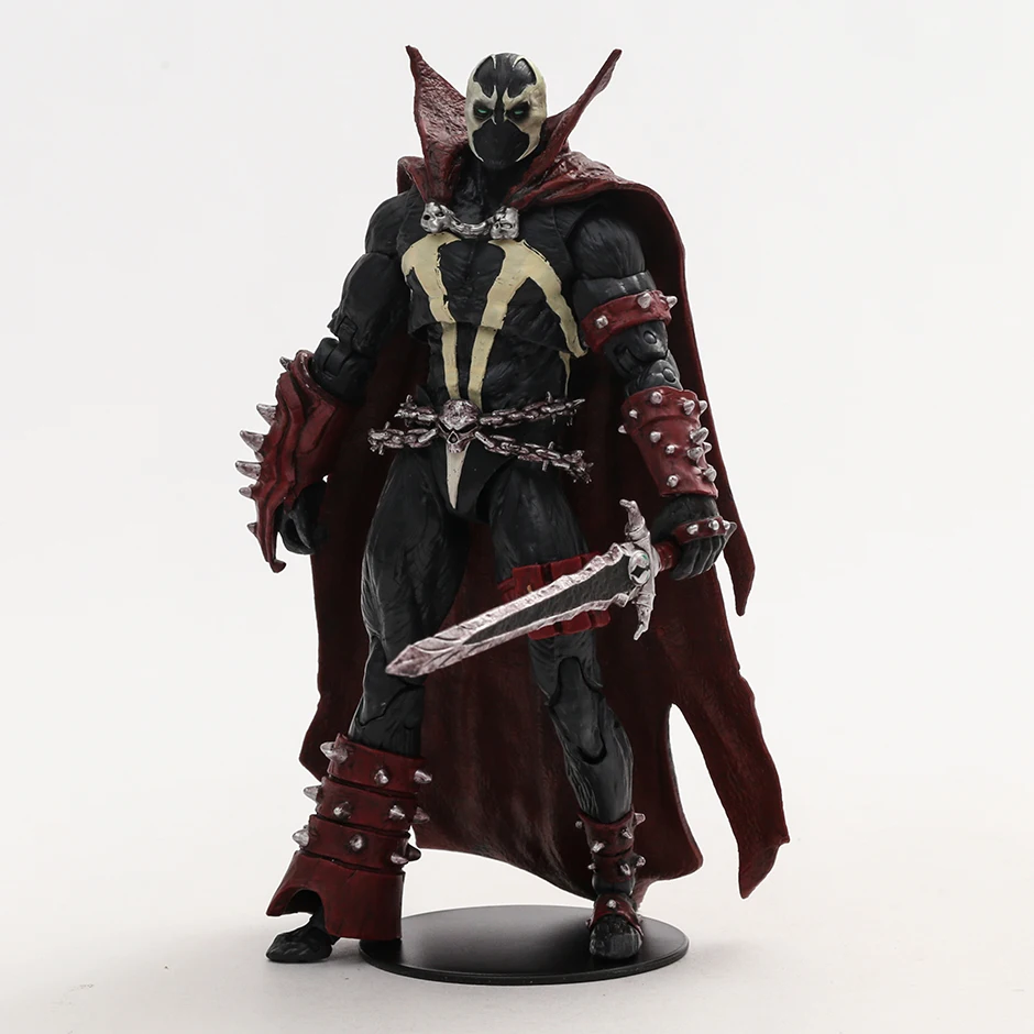 kf S7962eb51783d45e8ad5913586befae4eW Mortal Kombat 7 inch Spawn with Sword Action Figure PVC Toy Model Doll Collection Gift - Mortal Kombat Shop