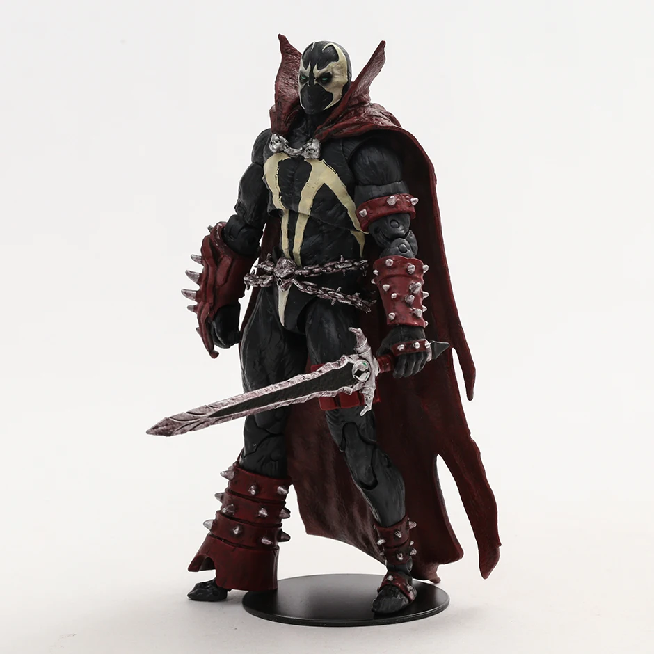kf Sb9547c89884a4f9992d34c752d8f61f7K Mortal Kombat 7 inch Spawn with Sword Action Figure PVC Toy Model Doll Collection Gift - Mortal Kombat Shop