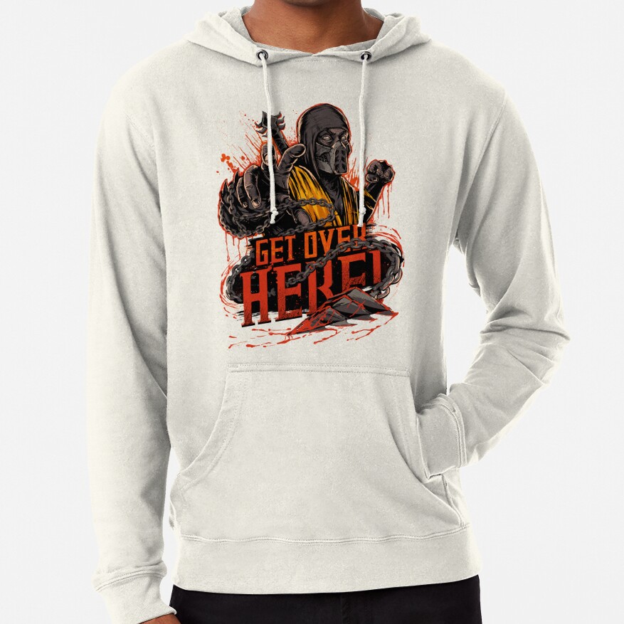 ssrcolightweight hoodiemensoatmeal heatherfrontsquare productx1000 bgf8f8f8 3 - Mortal Kombat Shop
