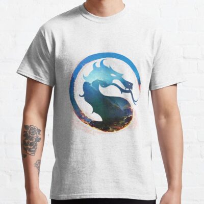 Mk 1 New Design Logo T Shirt - Mortal Kombat Shop